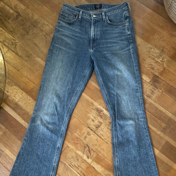 Citizens of Humanity Georgia High Rise Bootcut Slit / Split Hem Size 26 - Picture 8 of 8